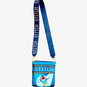 LOUNGEFLY Disney Lilo & Stitch Elvis Stitch Stage Crossbody Bag